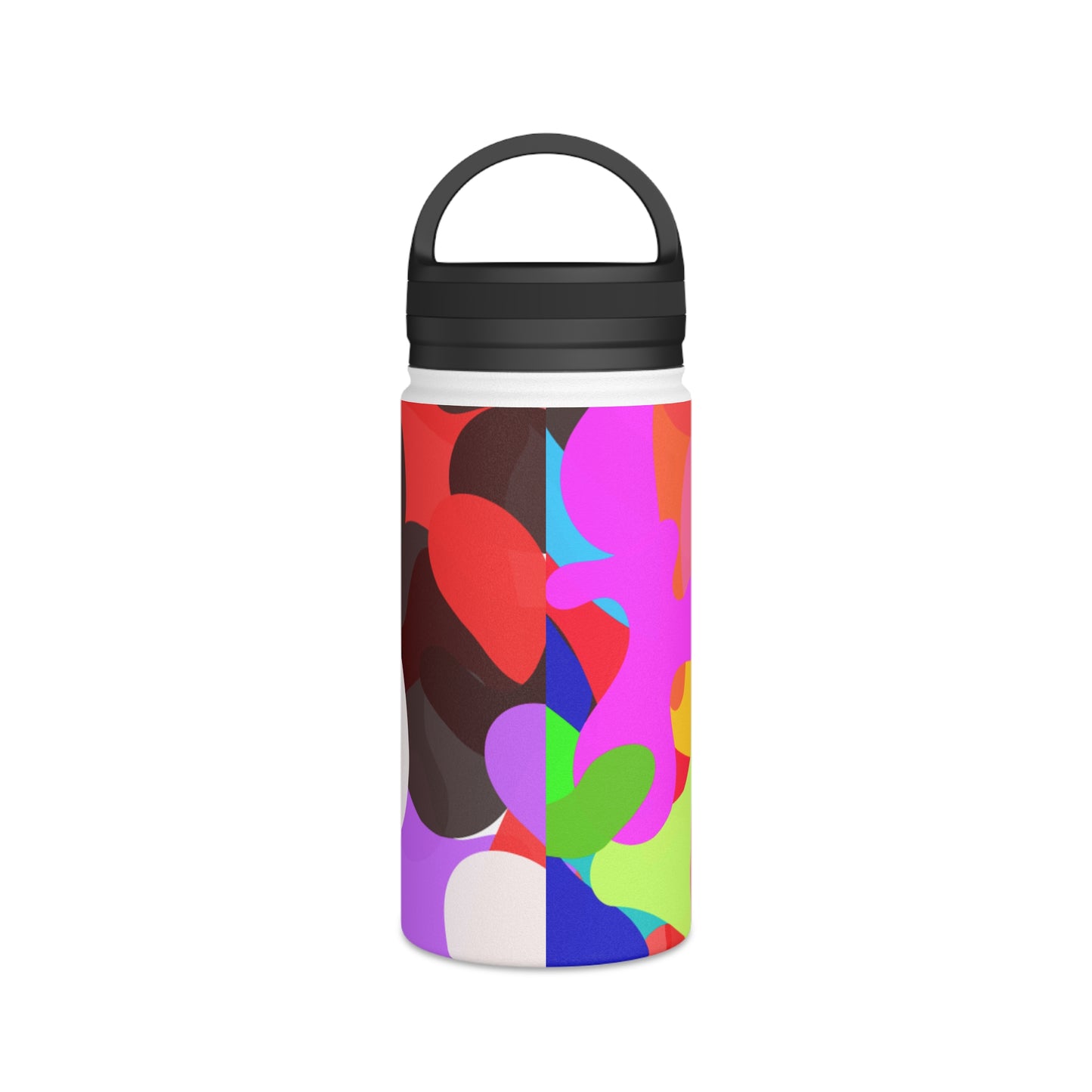 Stainless Steel Water Bottle, Handle Lid