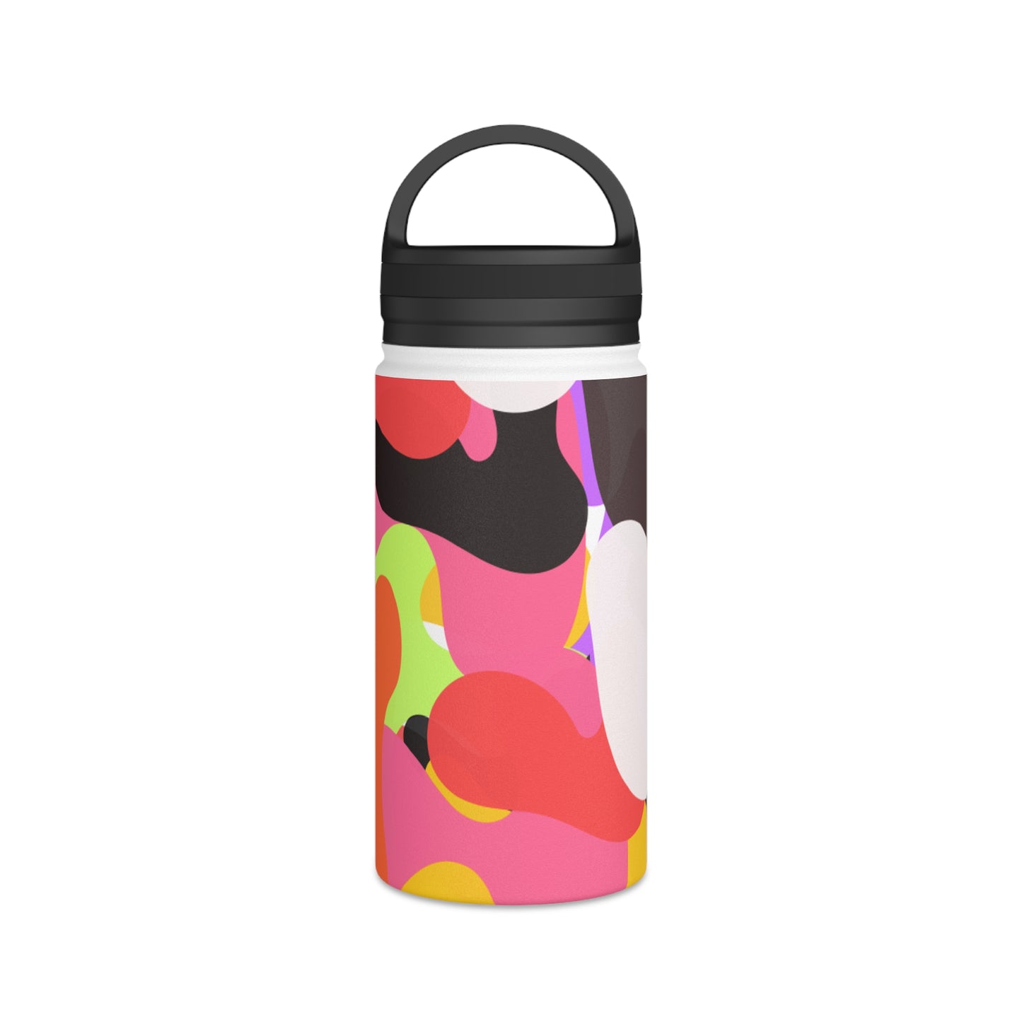 Stainless Steel Water Bottle, Handle Lid