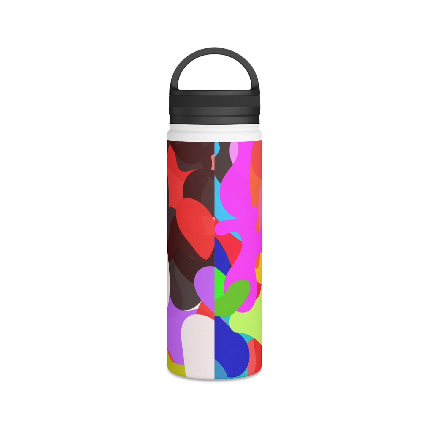 Stainless Steel Water Bottle, Handle Lid