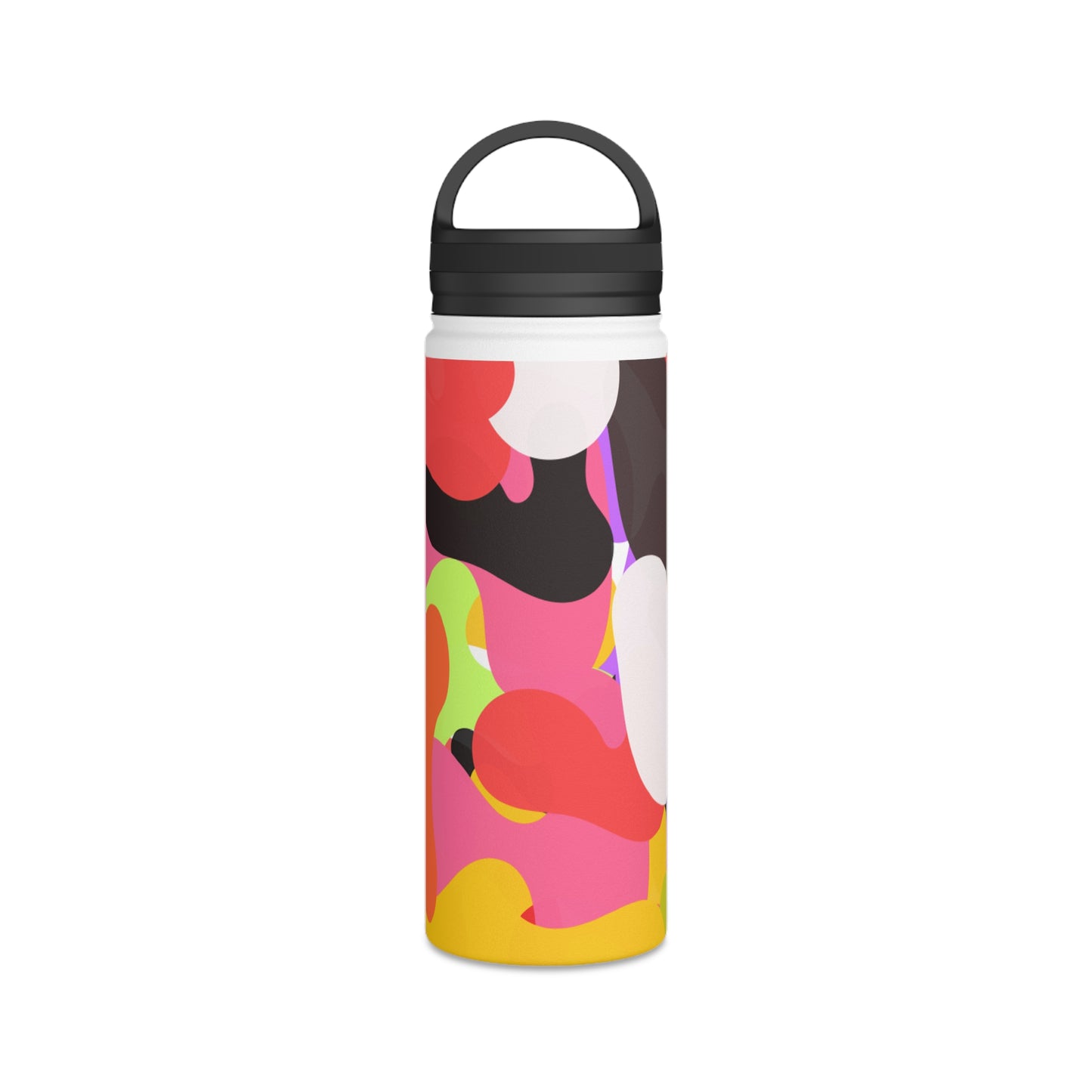 Stainless Steel Water Bottle, Handle Lid