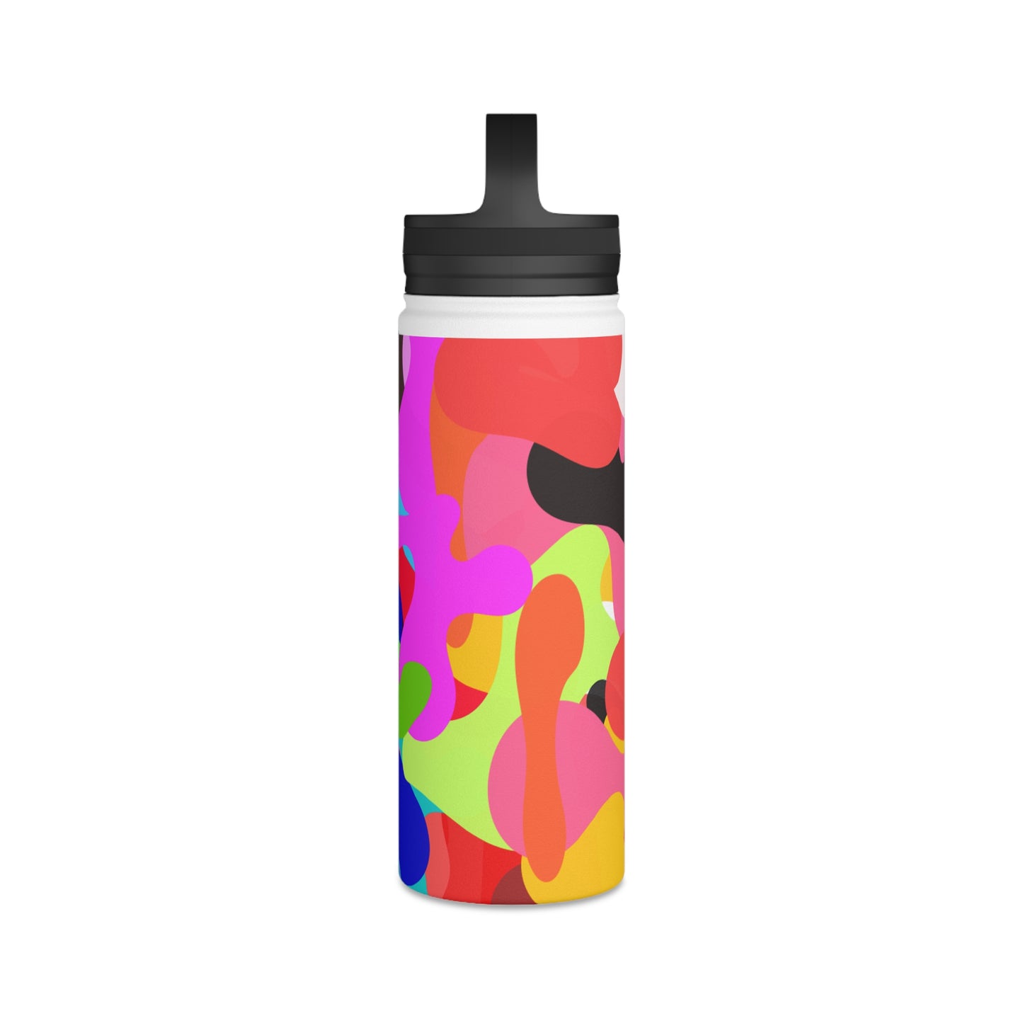 Stainless Steel Water Bottle, Handle Lid