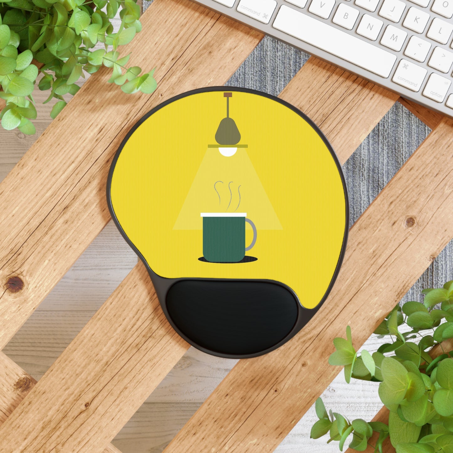 Mouse Pad With Wrist Rest