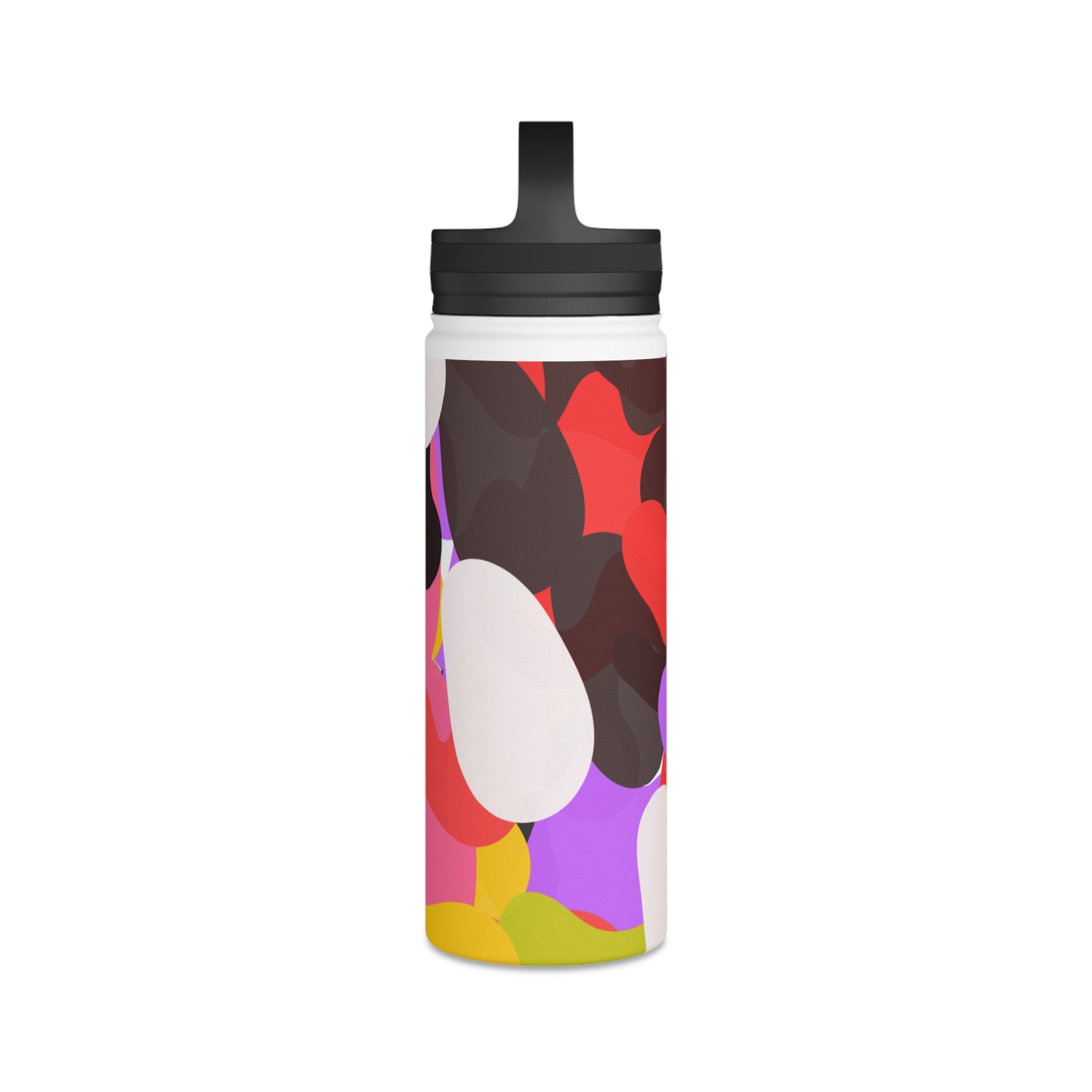 Stainless Steel Water Bottle, Handle Lid