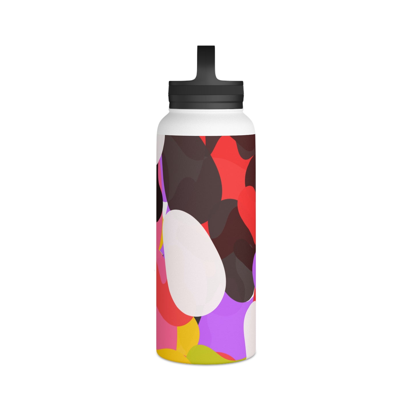 Stainless Steel Water Bottle, Handle Lid