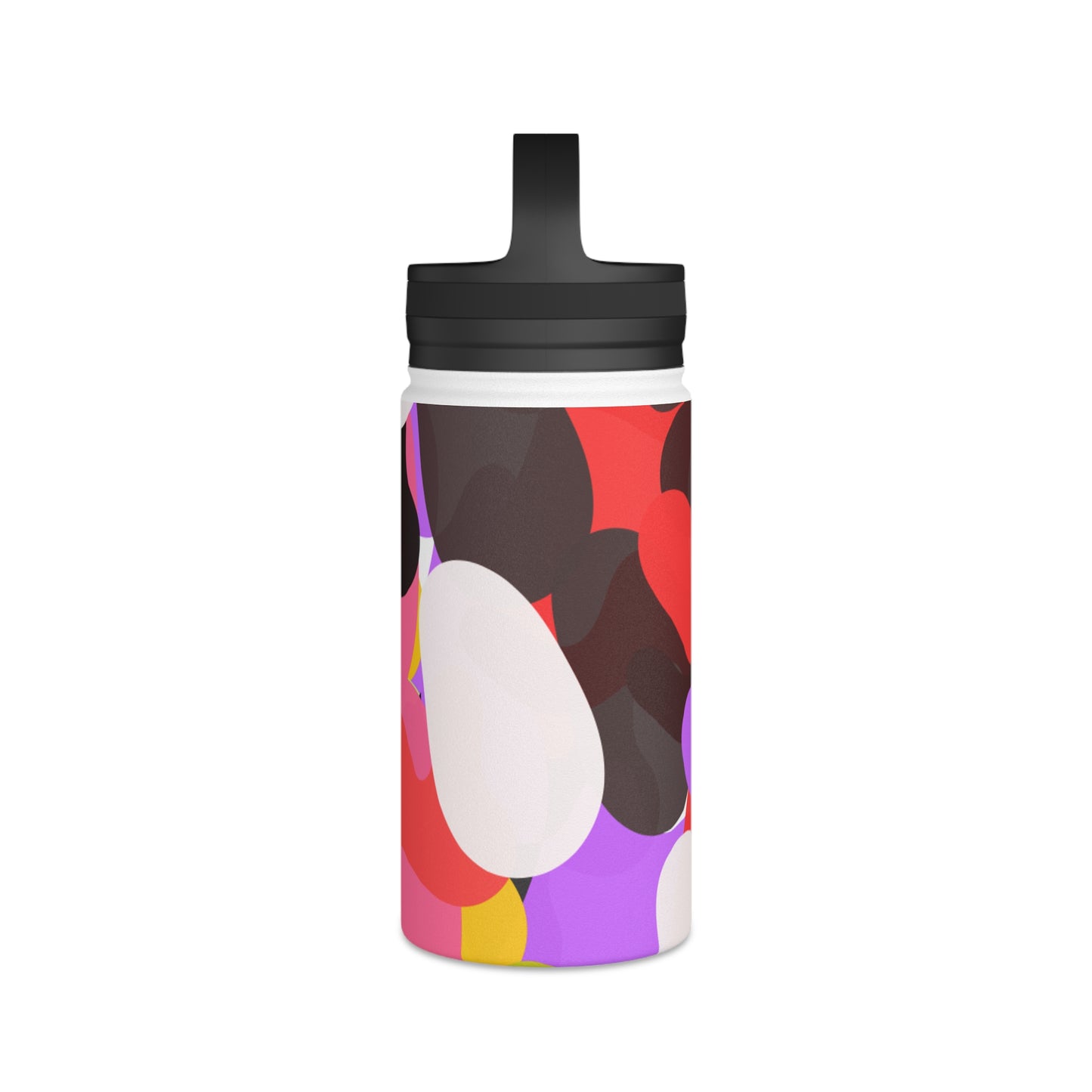 Stainless Steel Water Bottle, Handle Lid