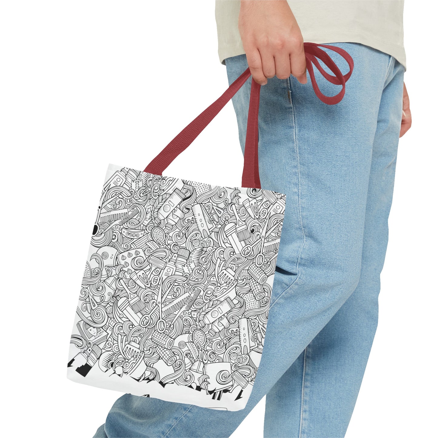 Carry in Style: All-Over Print Tote Bag