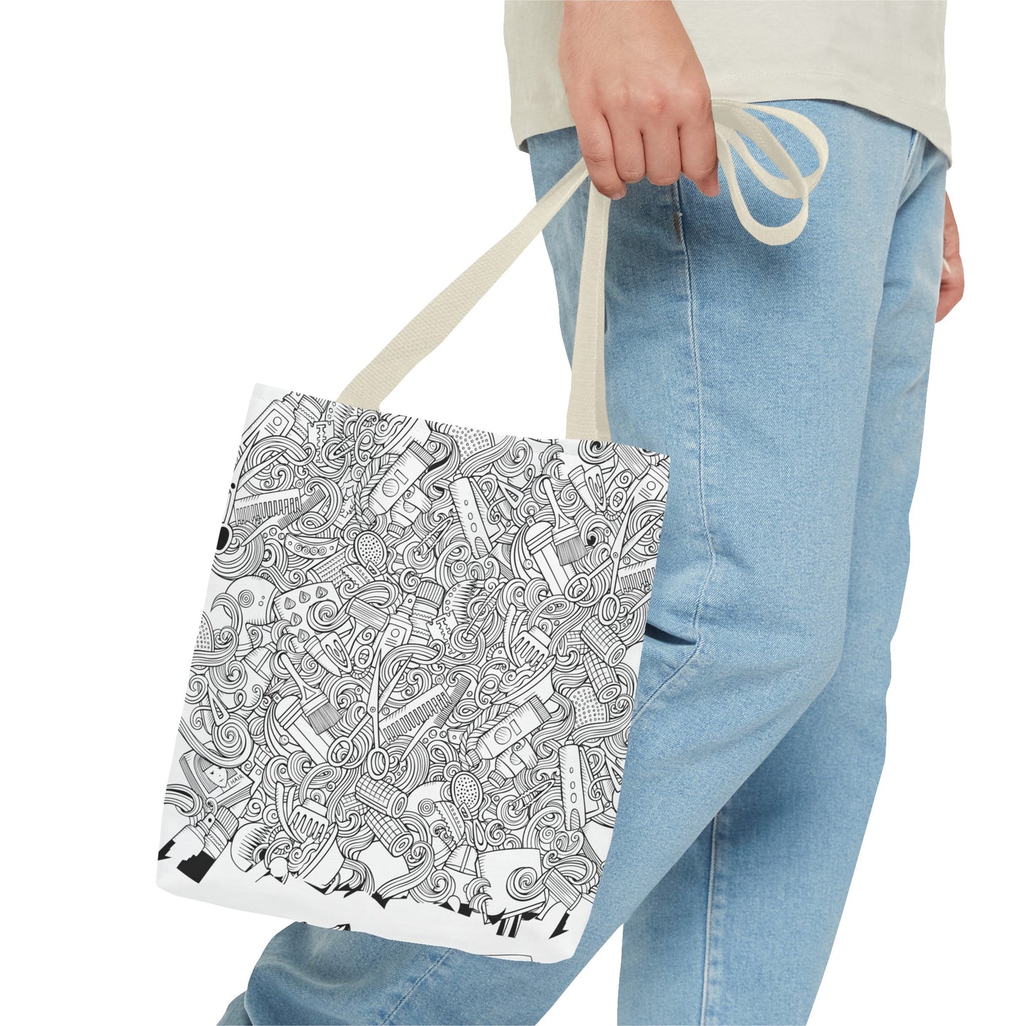 Carry in Style: All-Over Print Tote Bag