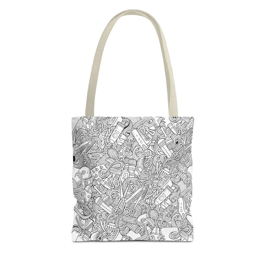 Carry in Style: All-Over Print Tote Bag