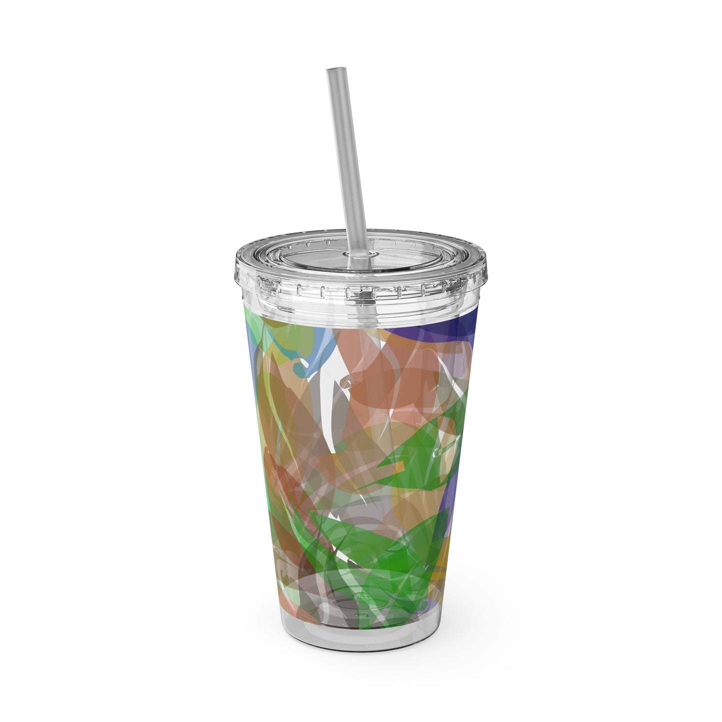 Sunsplash Tumbler with Straw, 16oz